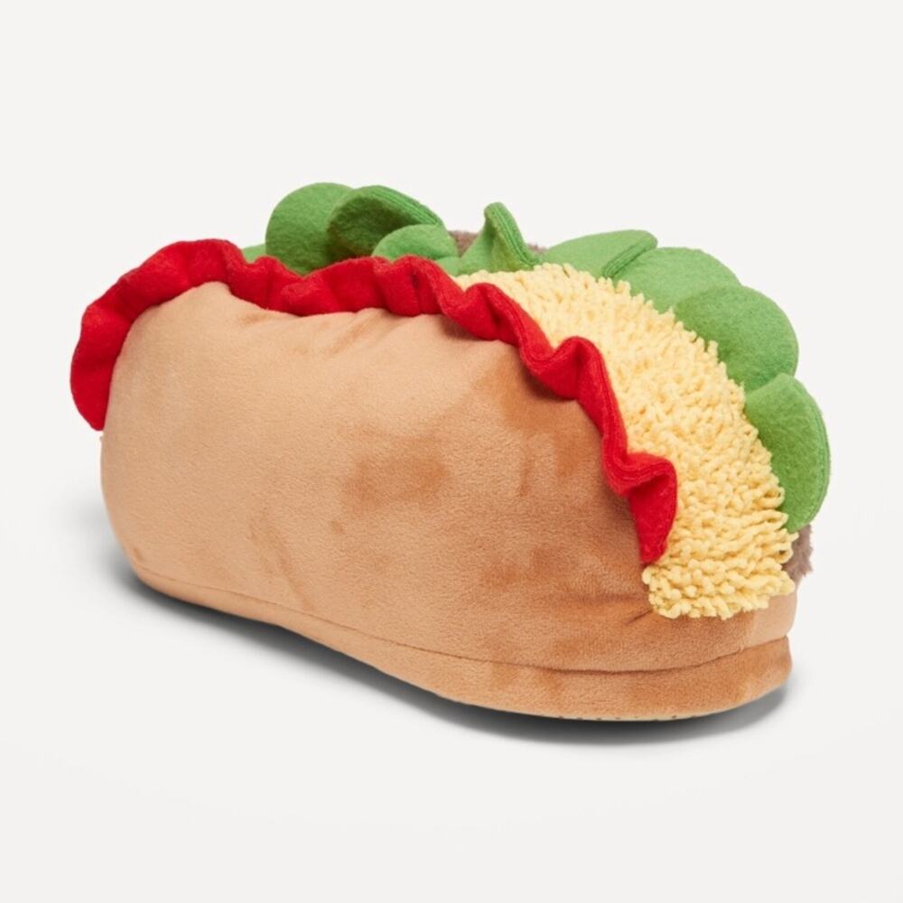 Old Navy Taco Microfleece Critter Slippers